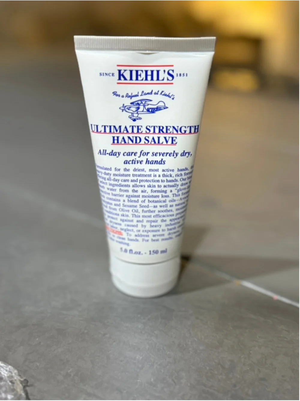 Kiehl's Ultimate Strength Hand Salve 5 oz 150ml Moisturizing Hand Cream